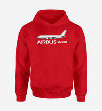 Thumbnail for The Airbus A380 Designed Hoodies