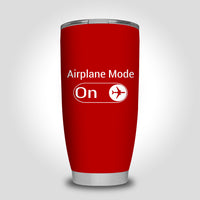 Thumbnail for Airplane Mode On Designed Tumbler Travel Mugs