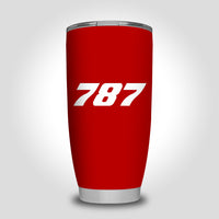 Thumbnail for 787 Flat Text Designed Tumbler Travel Mugs