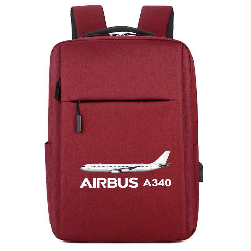 The Airbus A340 Designed Super Travel Bags