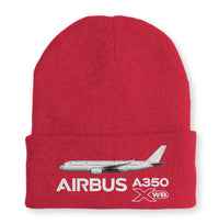Thumbnail for The Airbus A350 WXB Embroidered Beanies