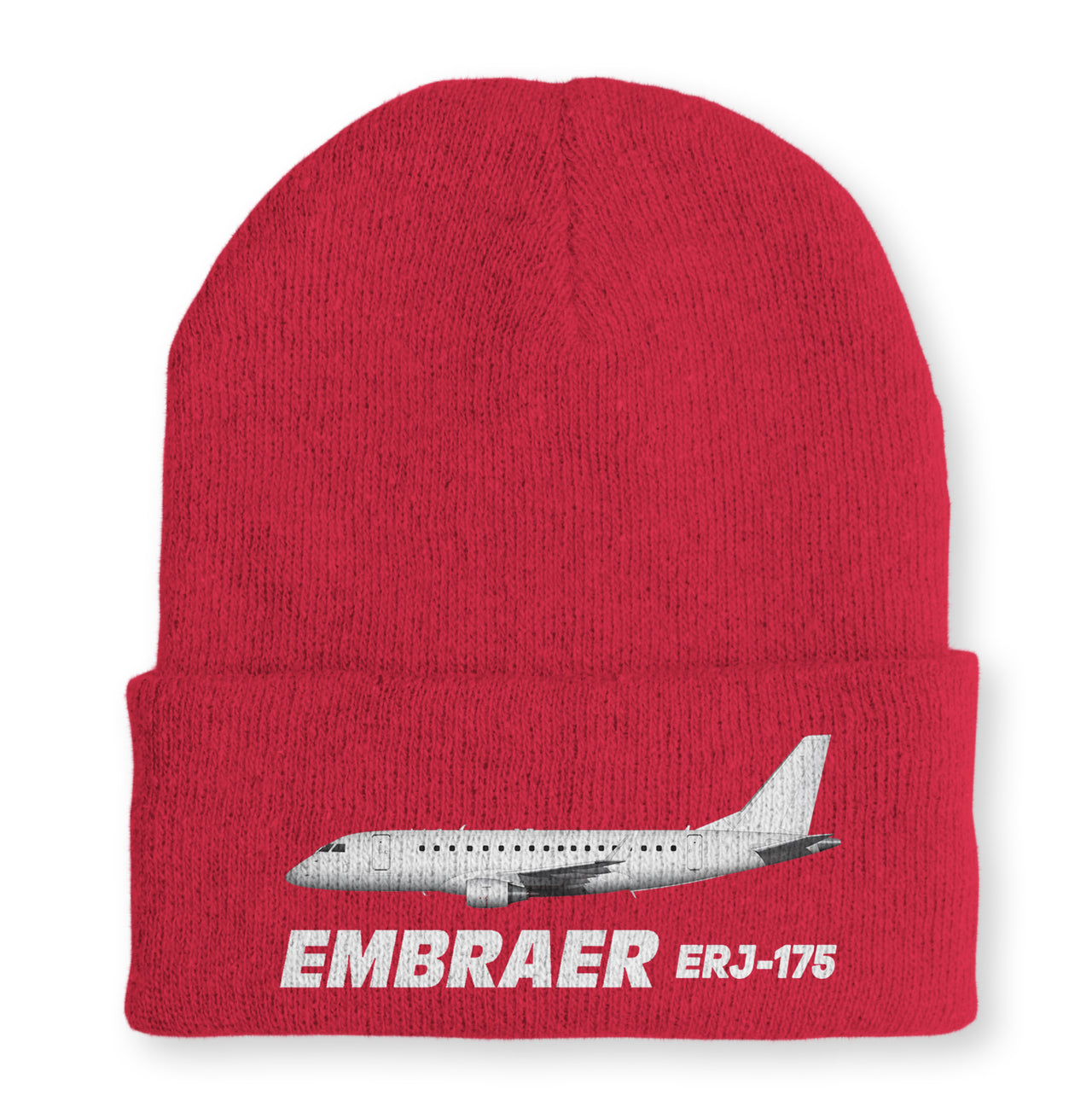 The Embraer ERJ-175 Embroidered Beanies