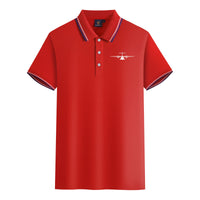 Thumbnail for ATR-72 Silhouette Designed Stylish Polo T-Shirts