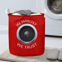 Thumbnail for In Thrust We Trust Designed Laundry Baskets