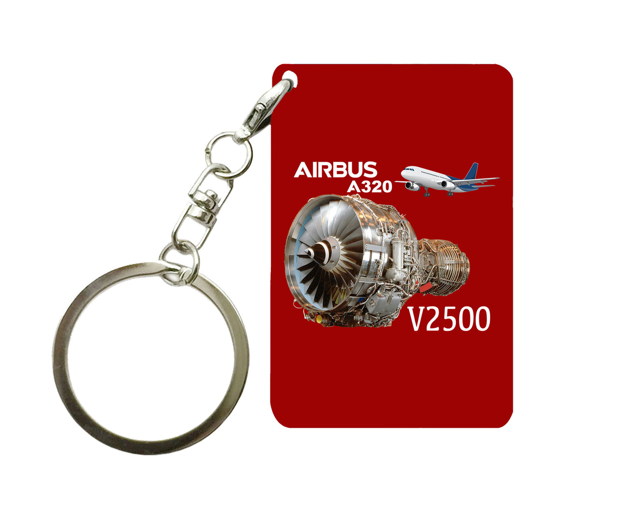 Airbus A320 & V2500 Engine Designed Key Chains