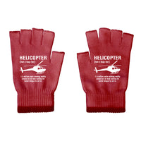 Thumbnail for Helicopter [Noun] Designed Cut Gloves