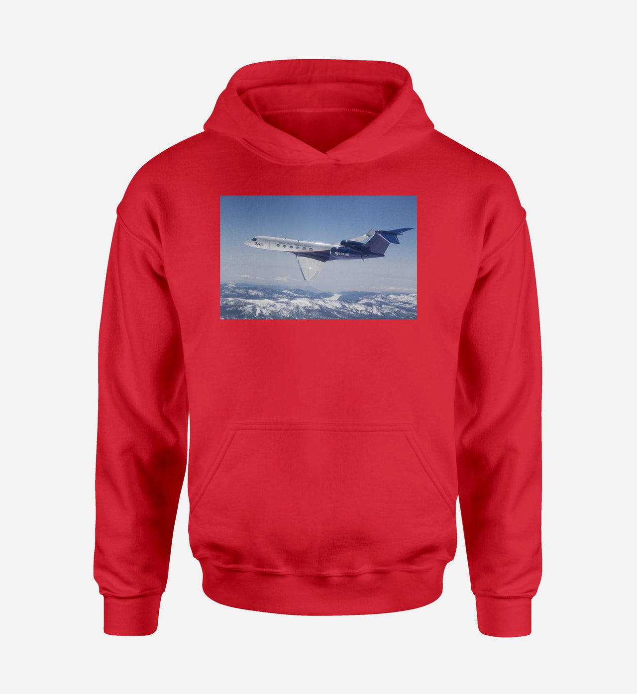 Cruising Gulfstream Jet Designed Hoodies