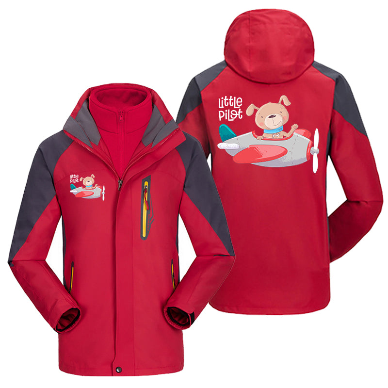 Little Pilot Designed Thick Skiing Jackets