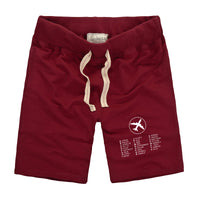 Thumbnail for Aviation Alphabet 2 Designed Cotton Shorts