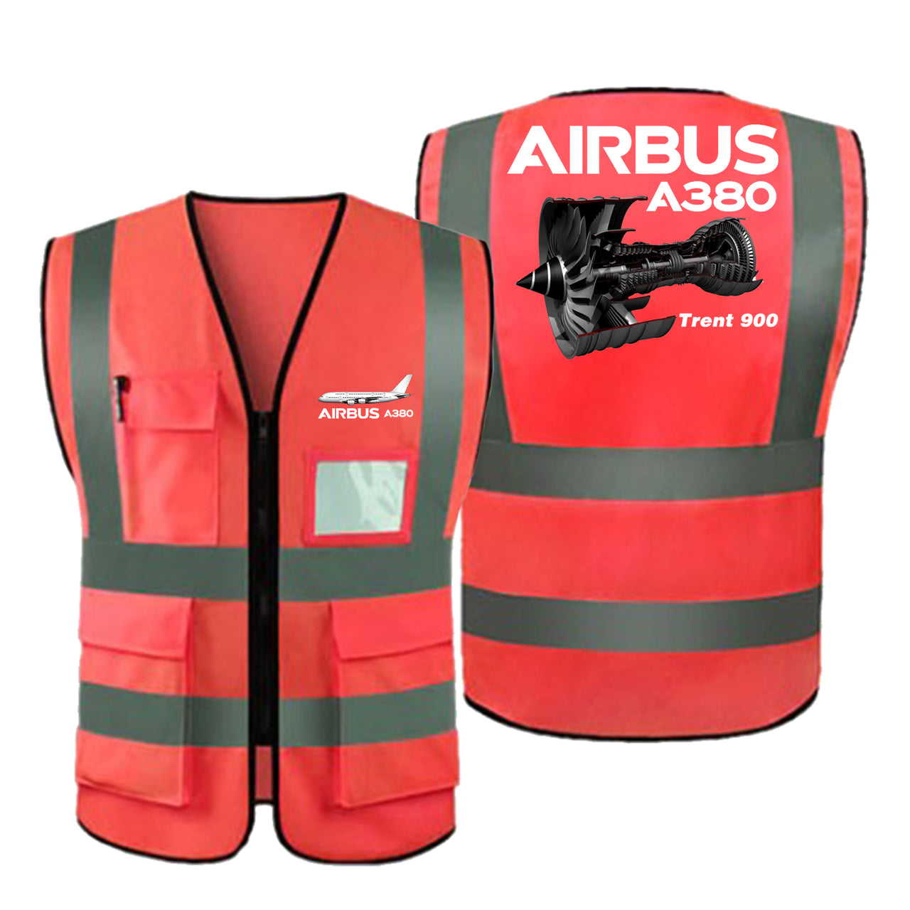 Airbus A380 & Trent 900 Engine Designed Reflective Vests