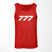 Thumbnail for 777 Flat Text Designed Tank Tops