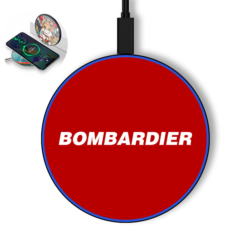 Bombardier & Text Designed Wireless Chargers