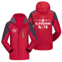 Thumbnail for ILyushin IL-76 & Plane Designed Thick Skiing Jackets