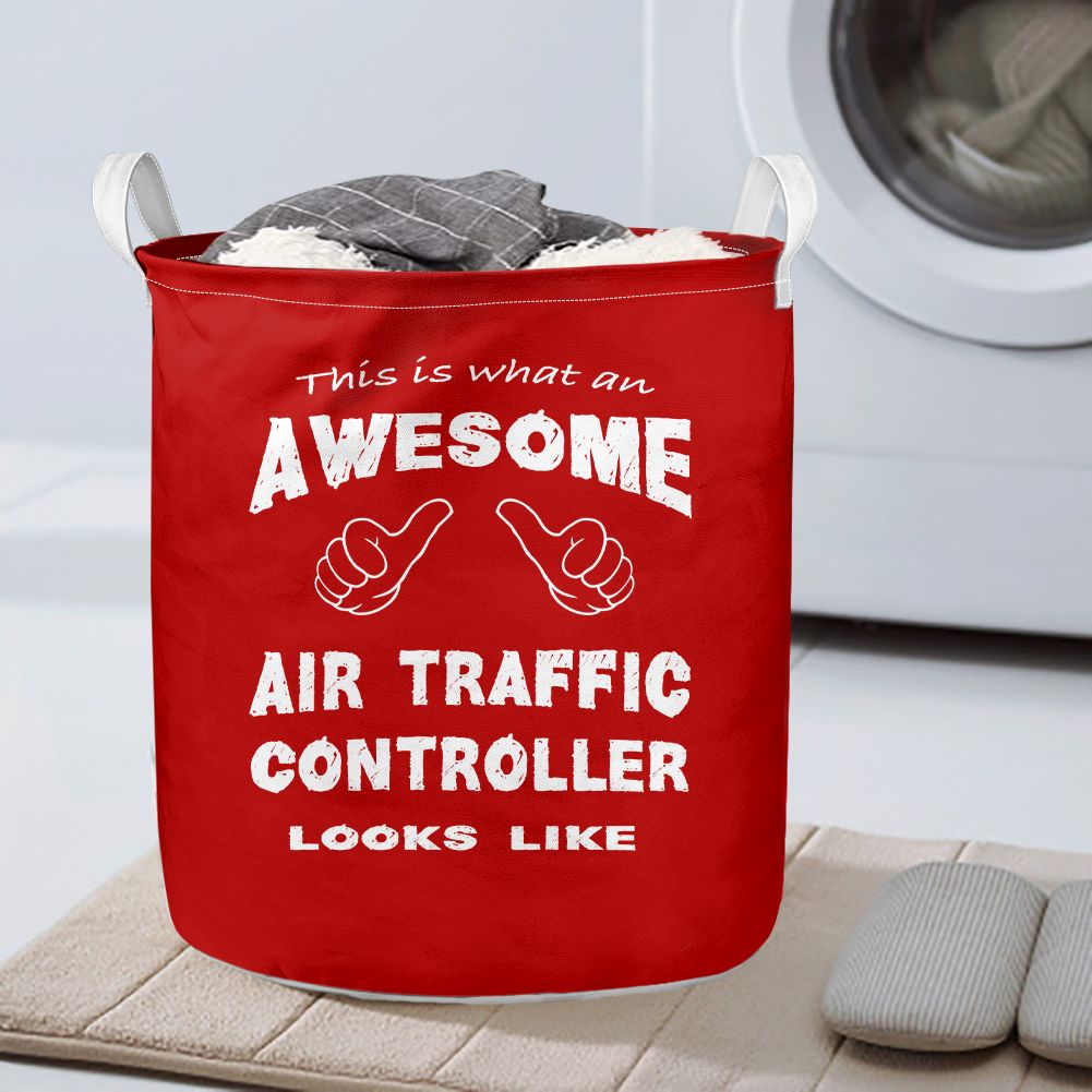 Air Traffic Controller Designed Laundry Baskets