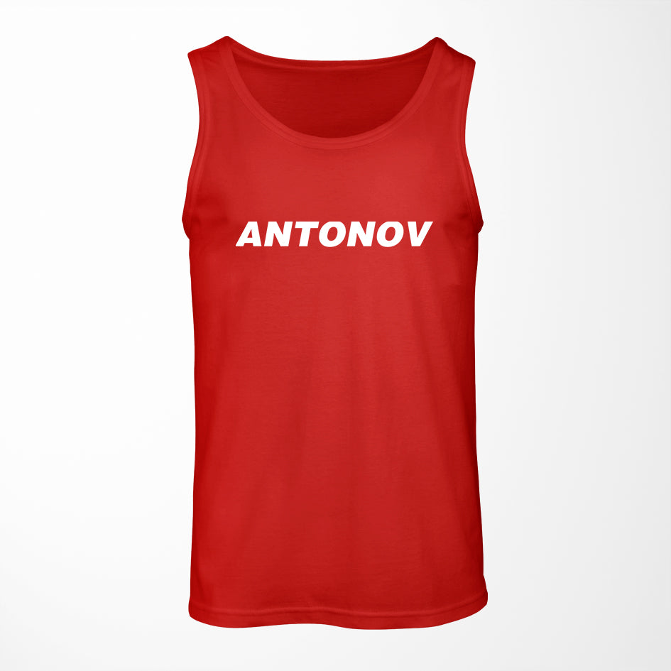 Antonov & Text Designed Tank Tops
