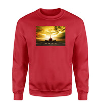 Thumbnail for Ready for Departure Passanger Jet Designed Sweatshirts