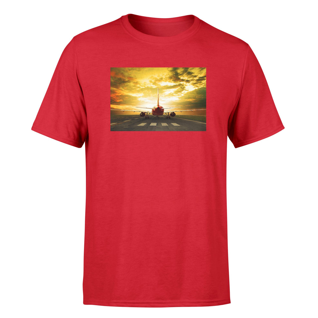 Ready for Departure Passanger Jet Designed T-Shirts