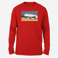 Thumbnail for Lutfhansa A350 Designed Long-Sleeve T-Shirts