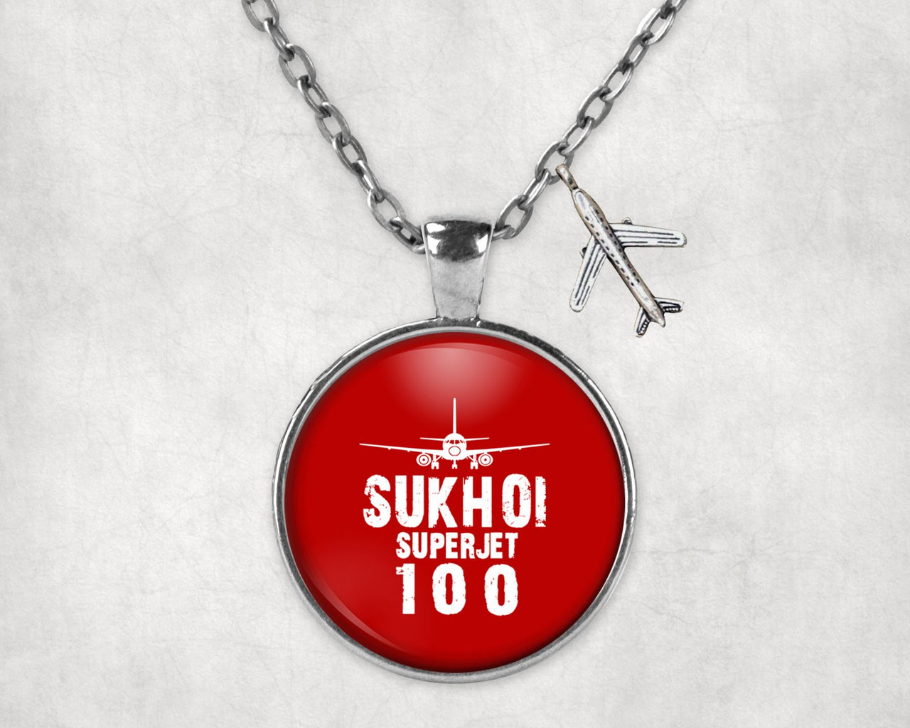 Sukhoi Superjet 100 & Plane Designed Necklaces