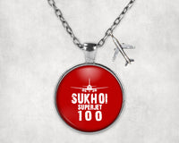 Thumbnail for Sukhoi Superjet 100 & Plane Designed Necklaces