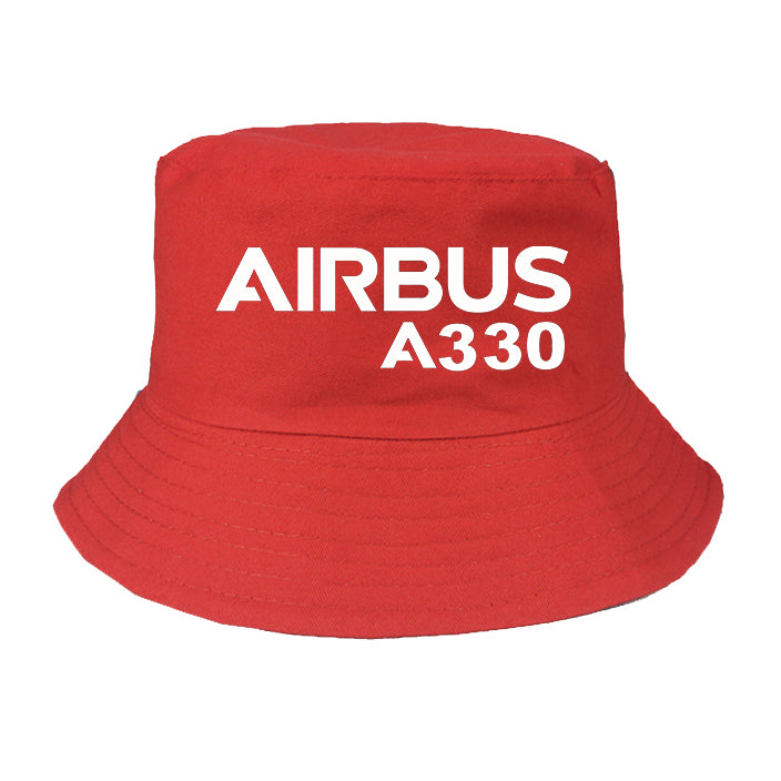 Airbus A330 & Text Designed Summer & Stylish Hats