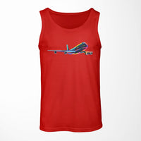 Thumbnail for Multicolor Airplane Designed Tank Tops