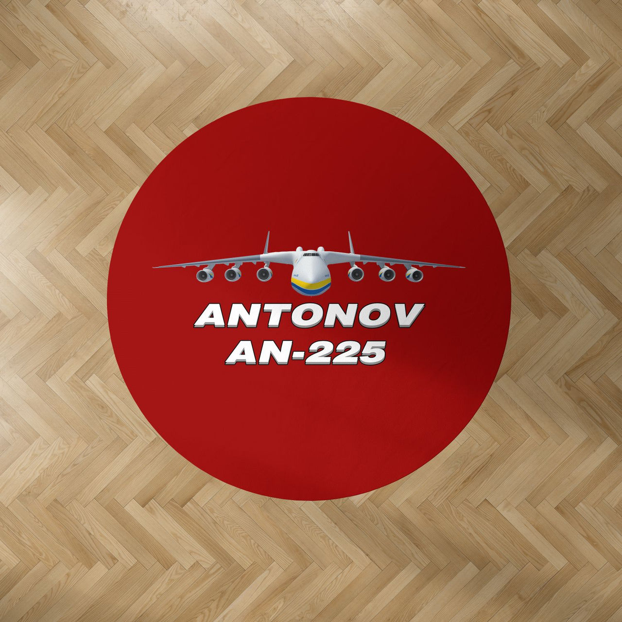 Antonov AN-225 (16) Designed Carpet & Floor Mats (Round)