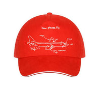 Thumbnail for How Planes Fly Designed Hats Pilot Eyes Store Red 