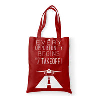 Thumbnail for Every Opportunity Designed Tote Bags