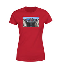 Thumbnail for Cessna 172 Cockpit Designed Women T-Shirts