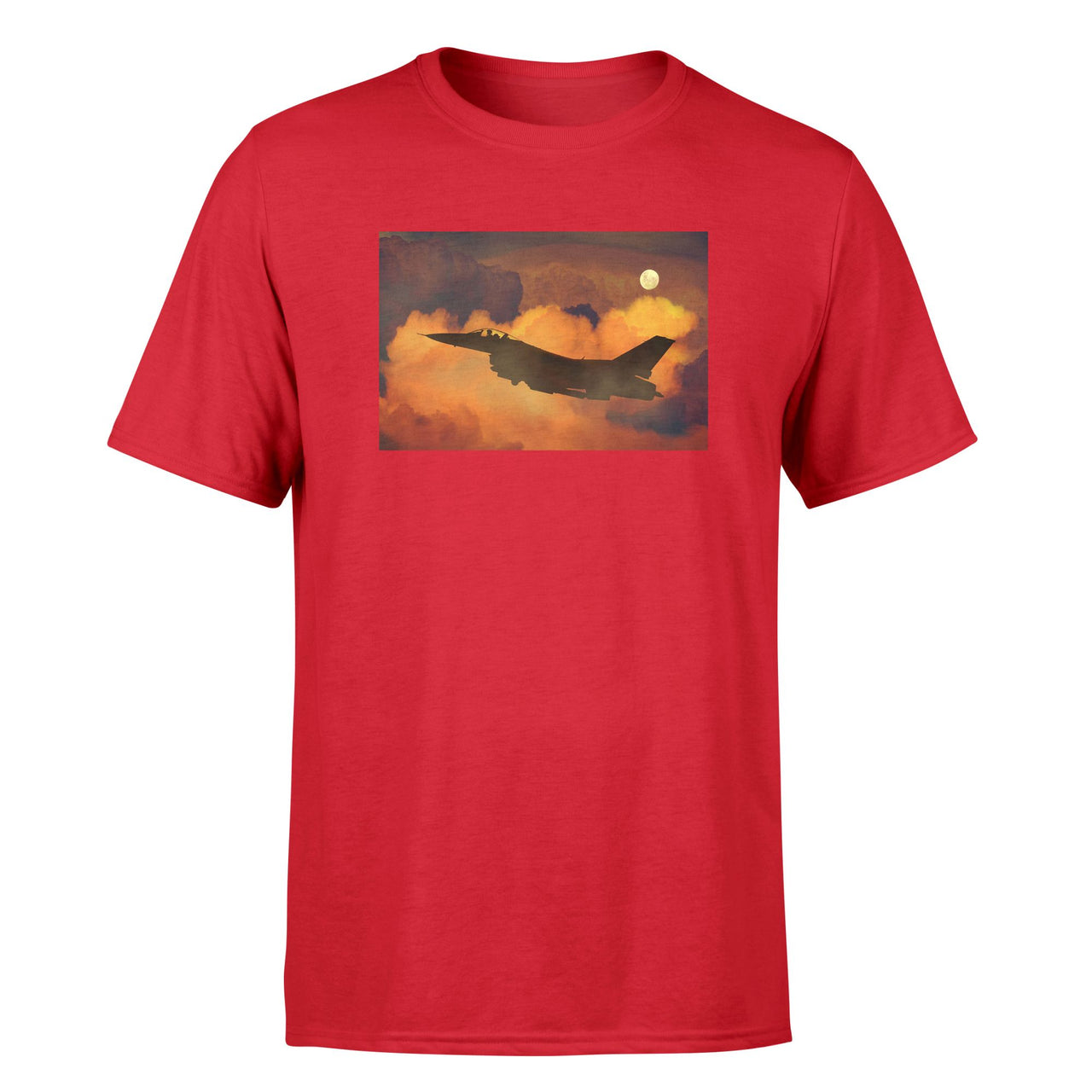 Departing Fighter Jet 16 Designed T-Shirts