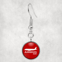 Thumbnail for Airbus A320 Printed Designed Earrings