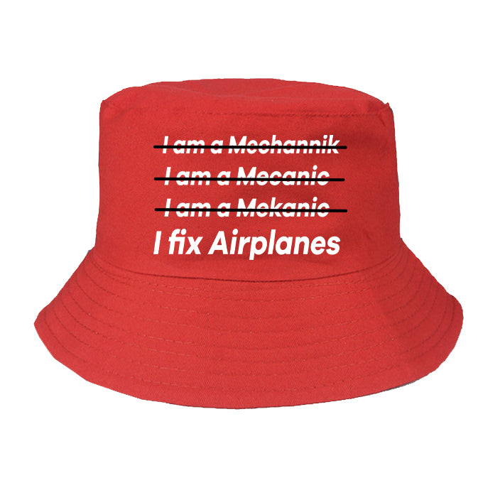 I Fix Airplanes Designed Summer & Stylish Hats