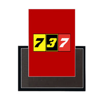 Thumbnail for Flat Colourful 737 Designed Magnets