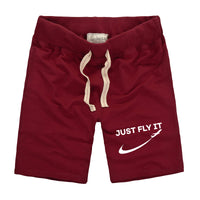 Thumbnail for Just Fly It 2 Designed Cotton Shorts