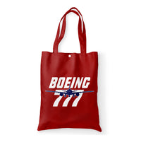Thumbnail for Amazing Boeing 777 Designed Tote Bags