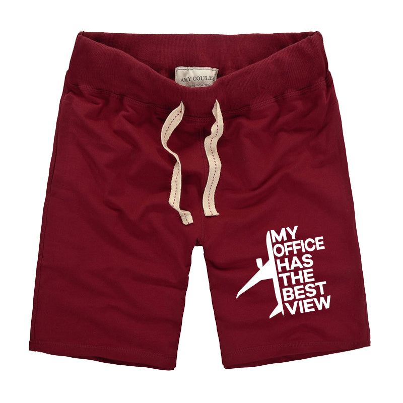 My Office Has The Best View Designed Cotton Shorts