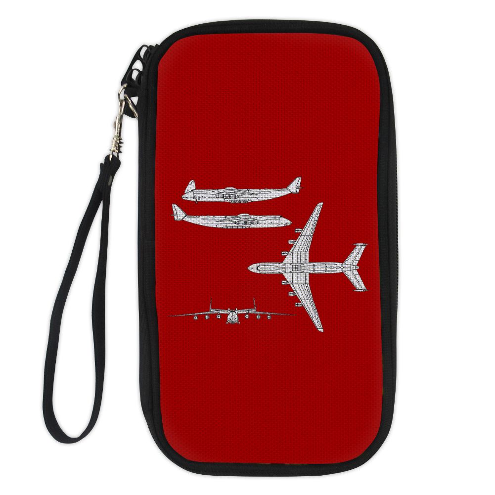 Antonov AN-225 (14) Designed Travel Cases & Wallets