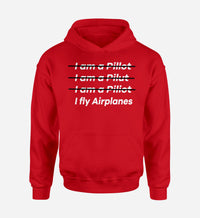 Thumbnail for I Fly Airplanes Designed Hoodies