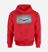 Thumbnail for Departing Lufthansa A380 Designed Hoodies