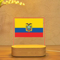 Thumbnail for Ecuador Flag Designed Night Lamp