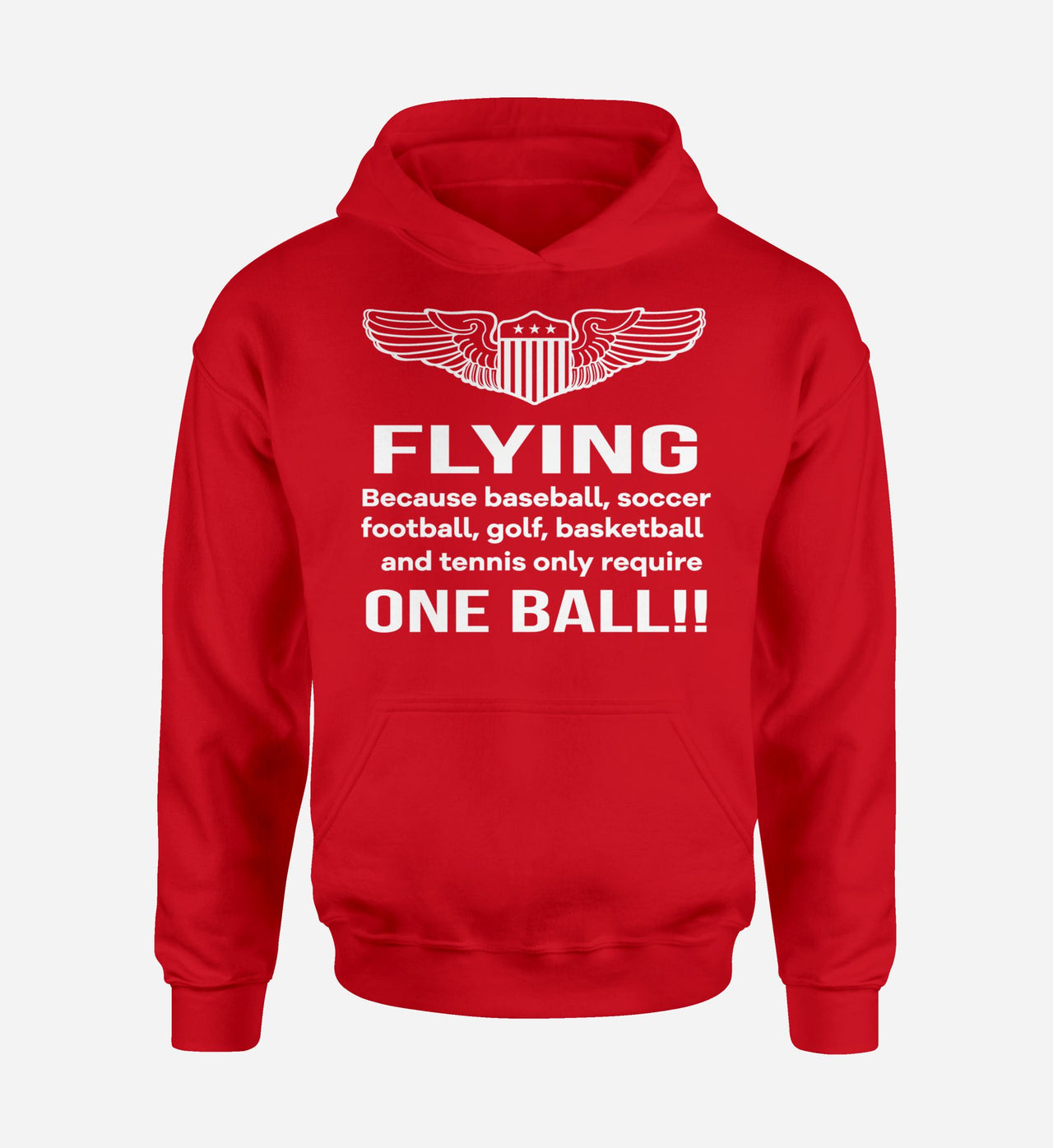 Flying One Ball Designed Hoodies