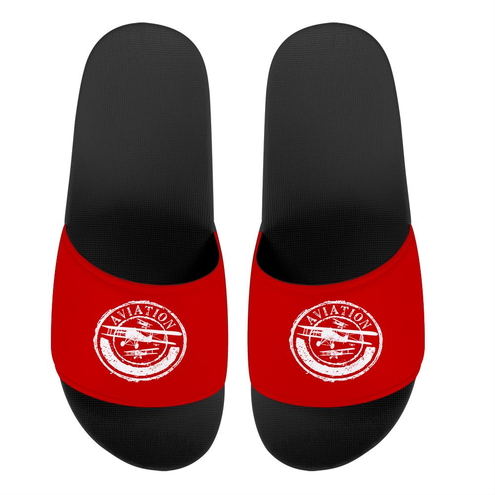 Aviation Lovers Designed Sport Slippers
