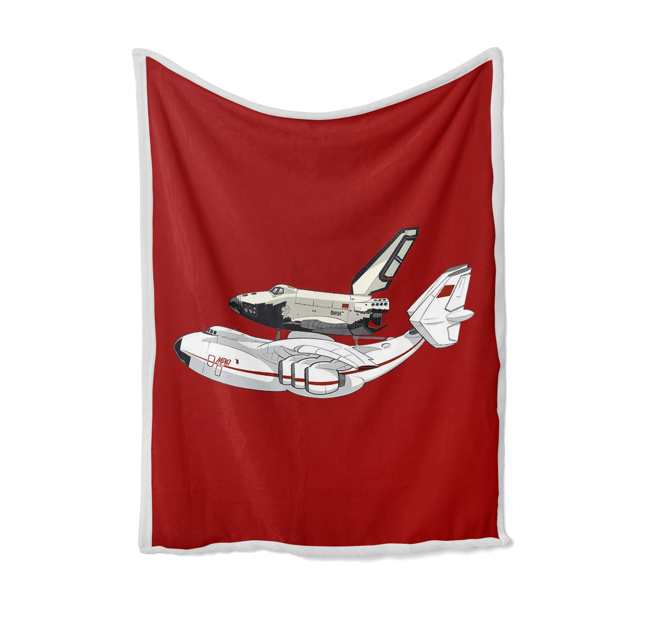 Buran & An-225 Designed Bed Blankets & Covers