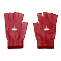 Thumbnail for Embraer E-190 Silhouette Plane Designed Cut Gloves
