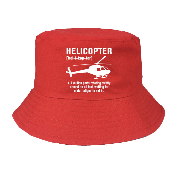 Helicopter [Noun] Designed Summer & Stylish Hats