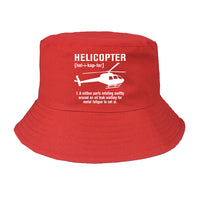 Thumbnail for Helicopter [Noun] Designed Summer & Stylish Hats