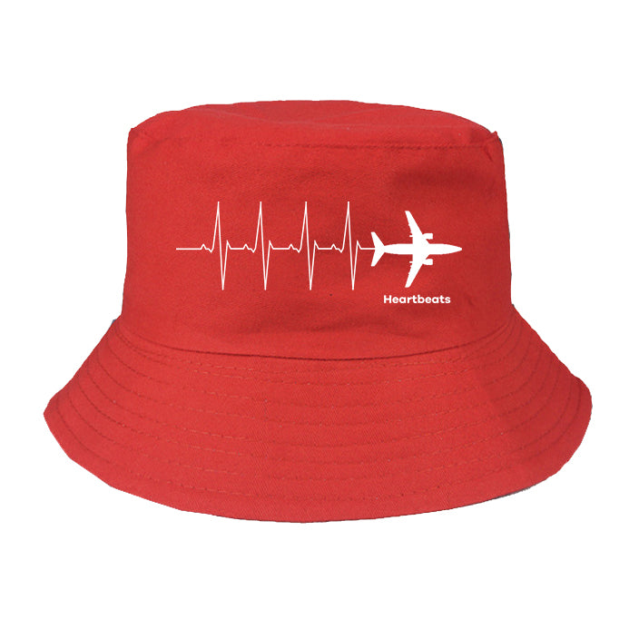 Aviation Heartbeats Designed Summer & Stylish Hats