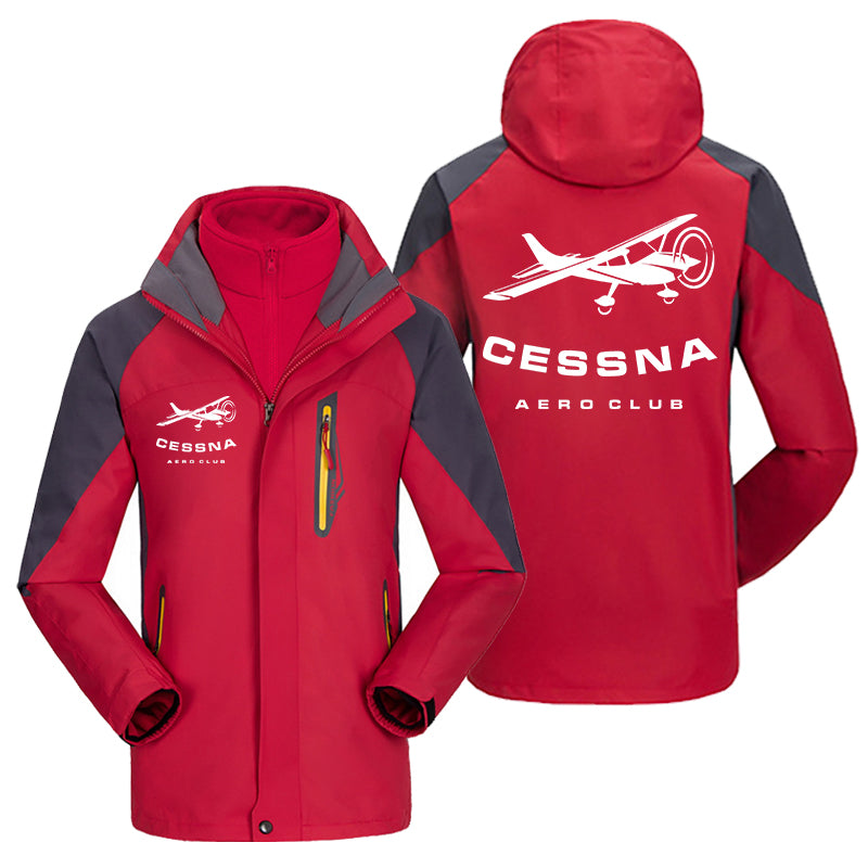 Cessna Aeroclub Designed Thick Skiing Jackets