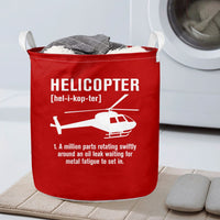 Thumbnail for Helicopter [Noun] Designed Laundry Baskets